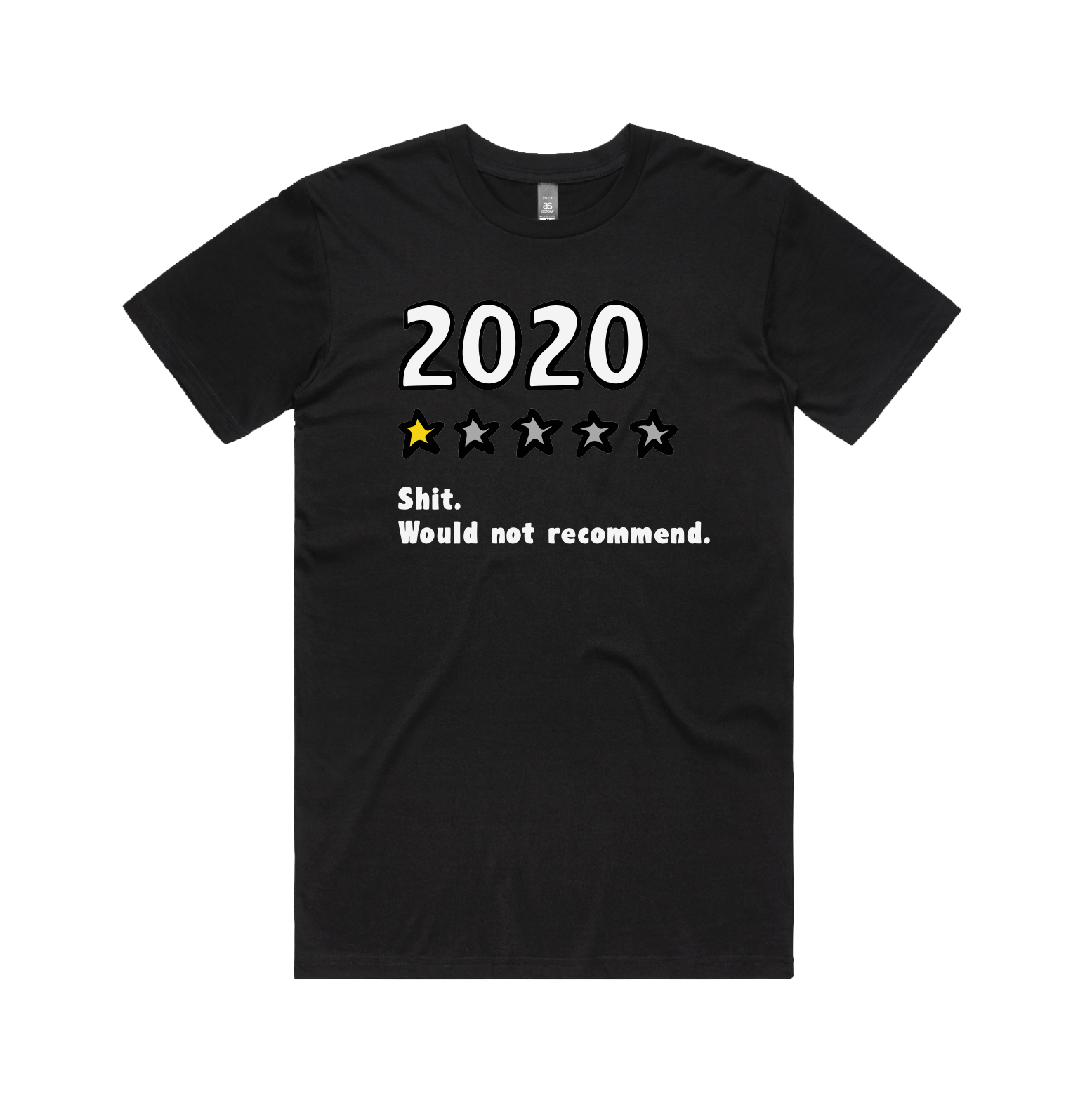 S / Black / Large Front Design 2020 Review ⭐ - Men's T Shirt