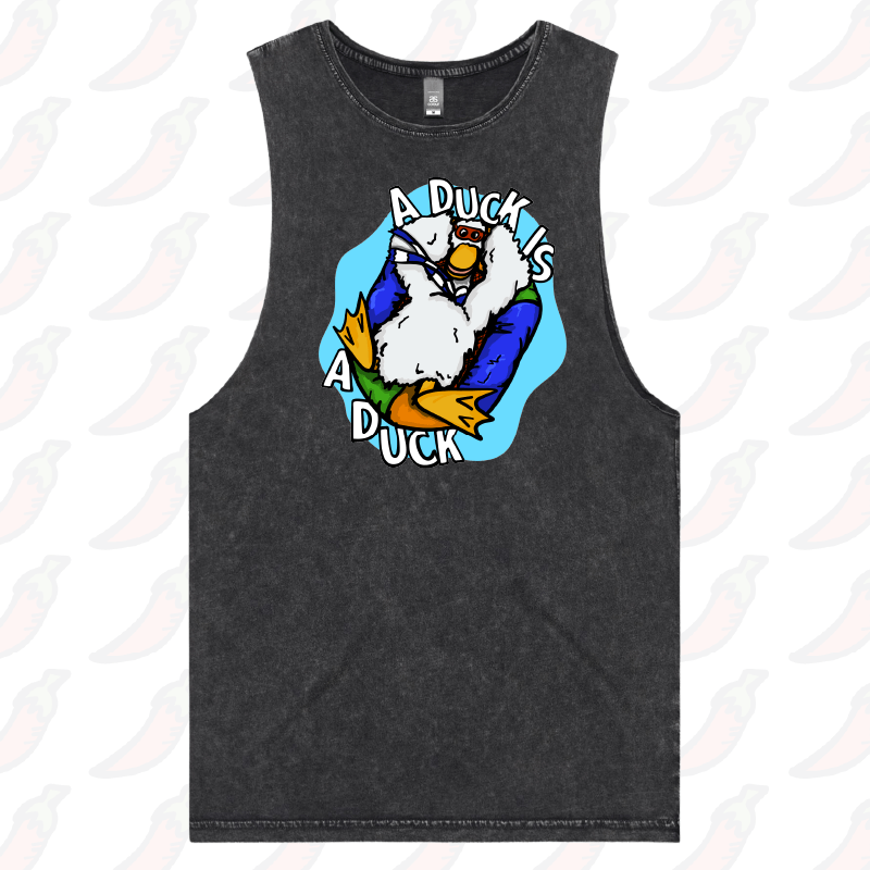 S / Black / Large Front Design Aquaduck 🌊🦆 - Tank