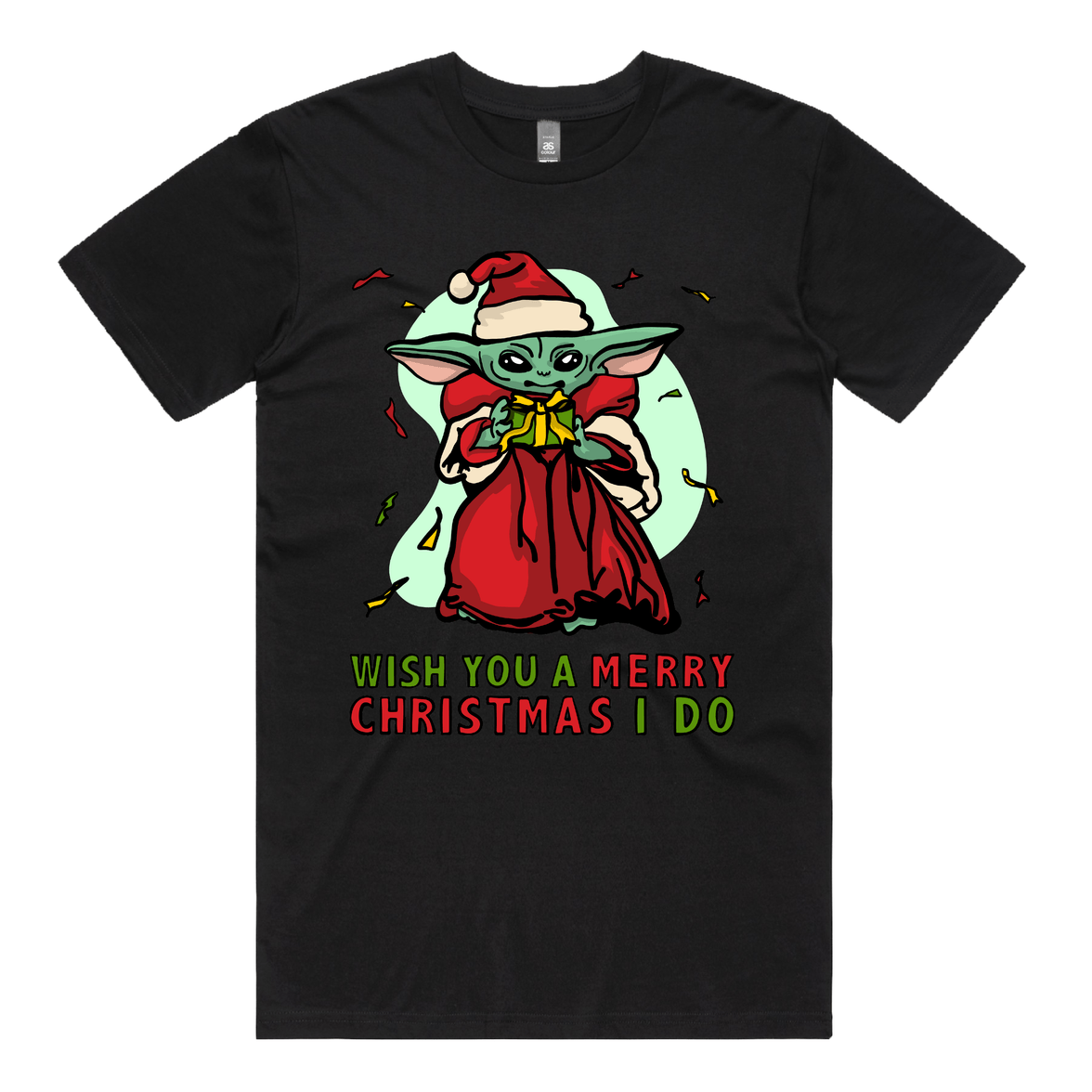 Baby Yoda Christmas 👶🎄 - Men's T Shirt