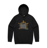 S / Black / Large Front Design Bank of Dad 💰 - Unisex Hoodie