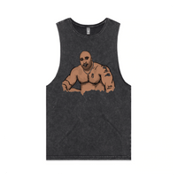 S / Black / Large Front Design Big Barry 🍆 - Tank