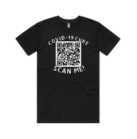 S / Black / Large Front Design Big Barry UNCENSORED QR Prank 🍆 - Men's T Shirt