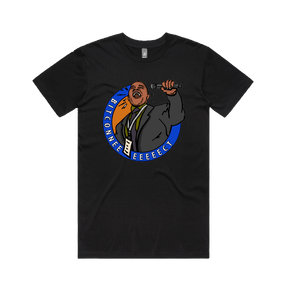 S / Black / Large Front Design Bitconnect 🎤 - Men's T Shirt