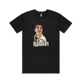 S / Black / Large Front Design Boom Boyle 🚨 - Men's T Shirt