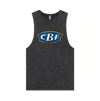 S / Black / Large Front Design CBF ⛺🚤🎣 - Tank