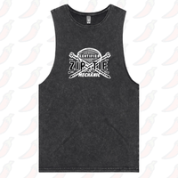 S / Black / Large Front Design Certified Ziptie Mechanic 🔧 – Tank