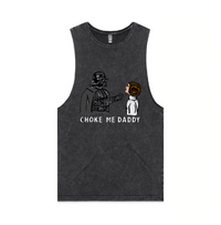 S / Black / Large Front Design Choke Me Daddy 😲 - Tank