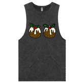 S / Black / Large Front Design Christmas Puddings 🌰🌰 – Tank