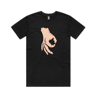 S / Black / Large Front Design Circle Game 👊 - Men's T Shirt