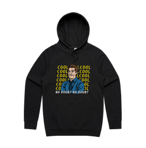 S / Black / Large Front Design Cool Cool Cool 👮‍♂️ - Unisex Hoodie