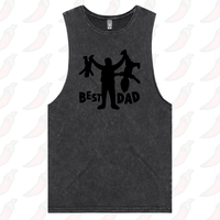 S / Black / Large Front Design Dad’s Day Care 👨‍🍼 – Tank