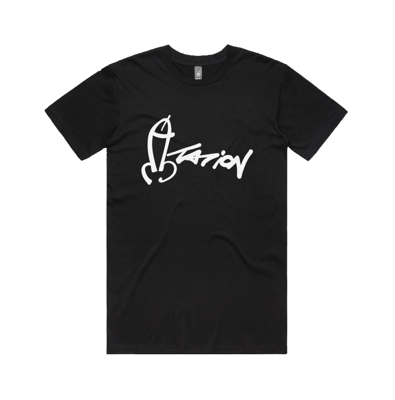 S / Black / Large Front Design Dictation 📏 - Men's T Shirt