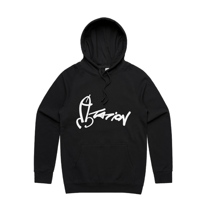 S / Black / Large Front Design Dictation 📏 - Unisex Hoodie