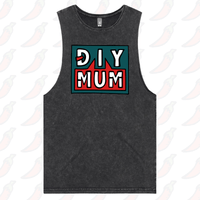 S / Black / Large Front Design DIY Mum 🔨 –  Tank