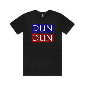 S / Black / Large Front Design Dun Dun 🚔 - Men's T Shirt