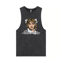 S / Black / Large Front Design Free Britney 🎤 - Tank
