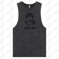 S / Black / Large Front Design Free Joe 🚔 - Tank