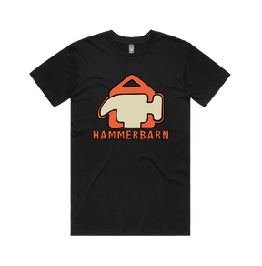 S / Black / Large Front Design Hammerbarn 🔨 - Men's T Shirt