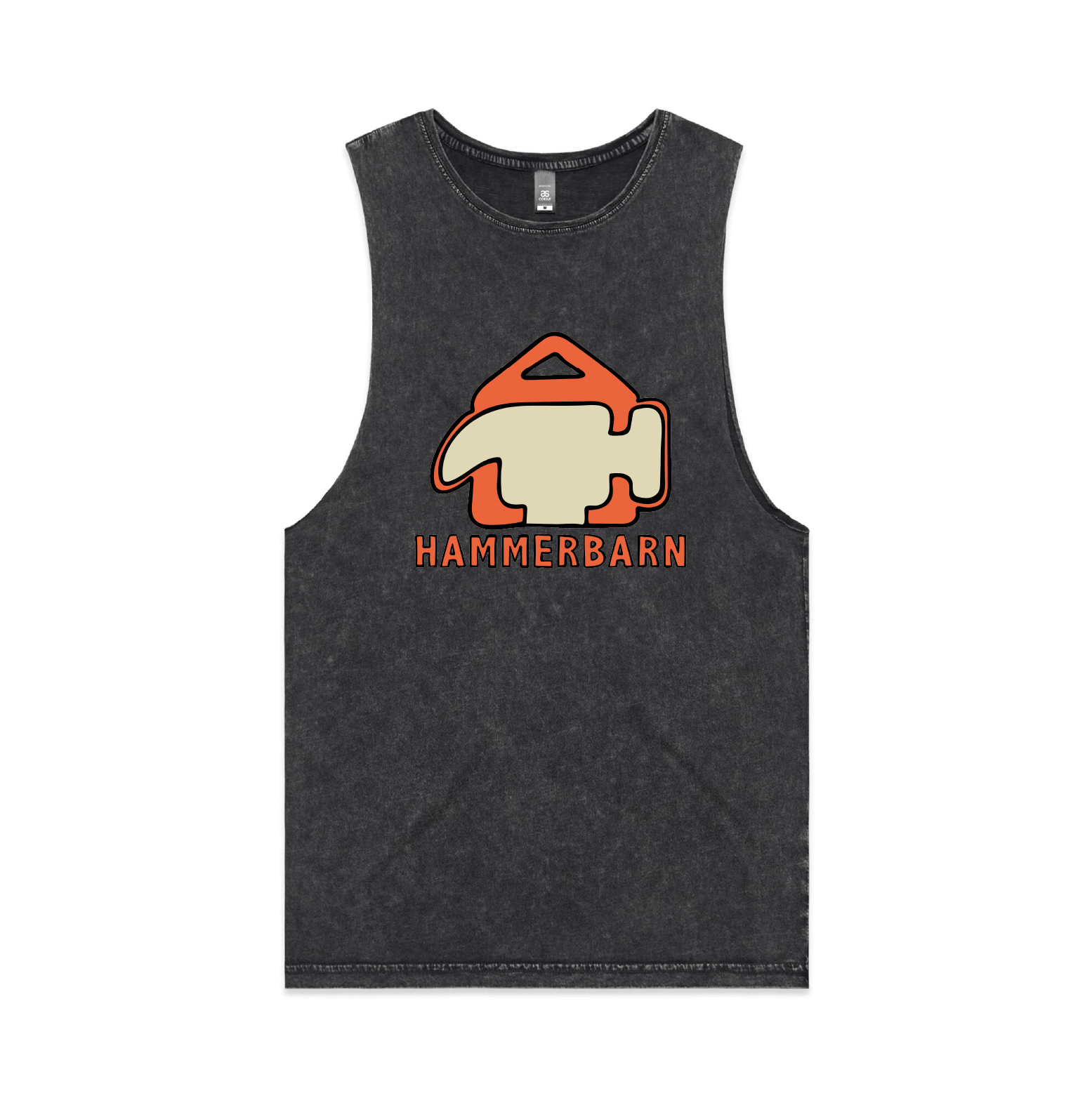 S / Black / Large Front Design Hammerbarn 🔨 - Tank