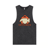 S / Black / Large Front Design Hammerbarn 🔨 - Tank