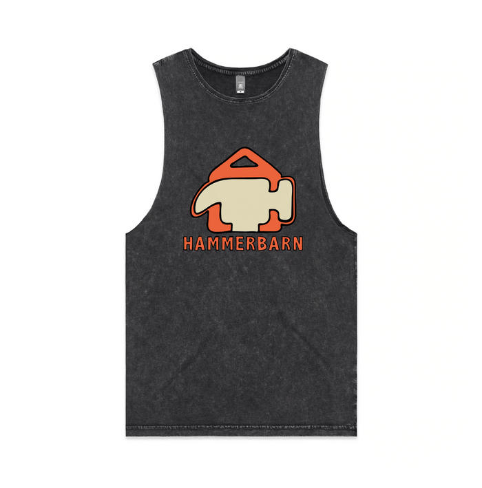 S / Black / Large Front Design Hammerbarn 🔨 - Tank