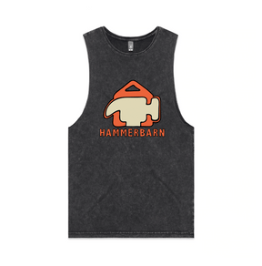 S / Black / Large Front Design Hammerbarn 🔨 - Tank