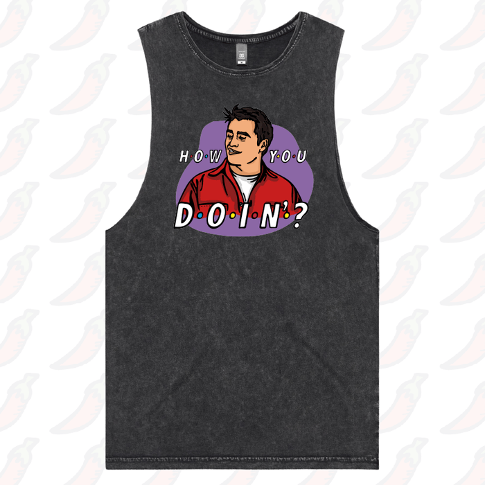 S / Black / Large Front Design HOW YOU DOIN? 😏 – Tank