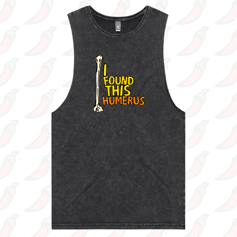 S / Black / Large Front Design I Found This Humerus 🦴 – Tank
