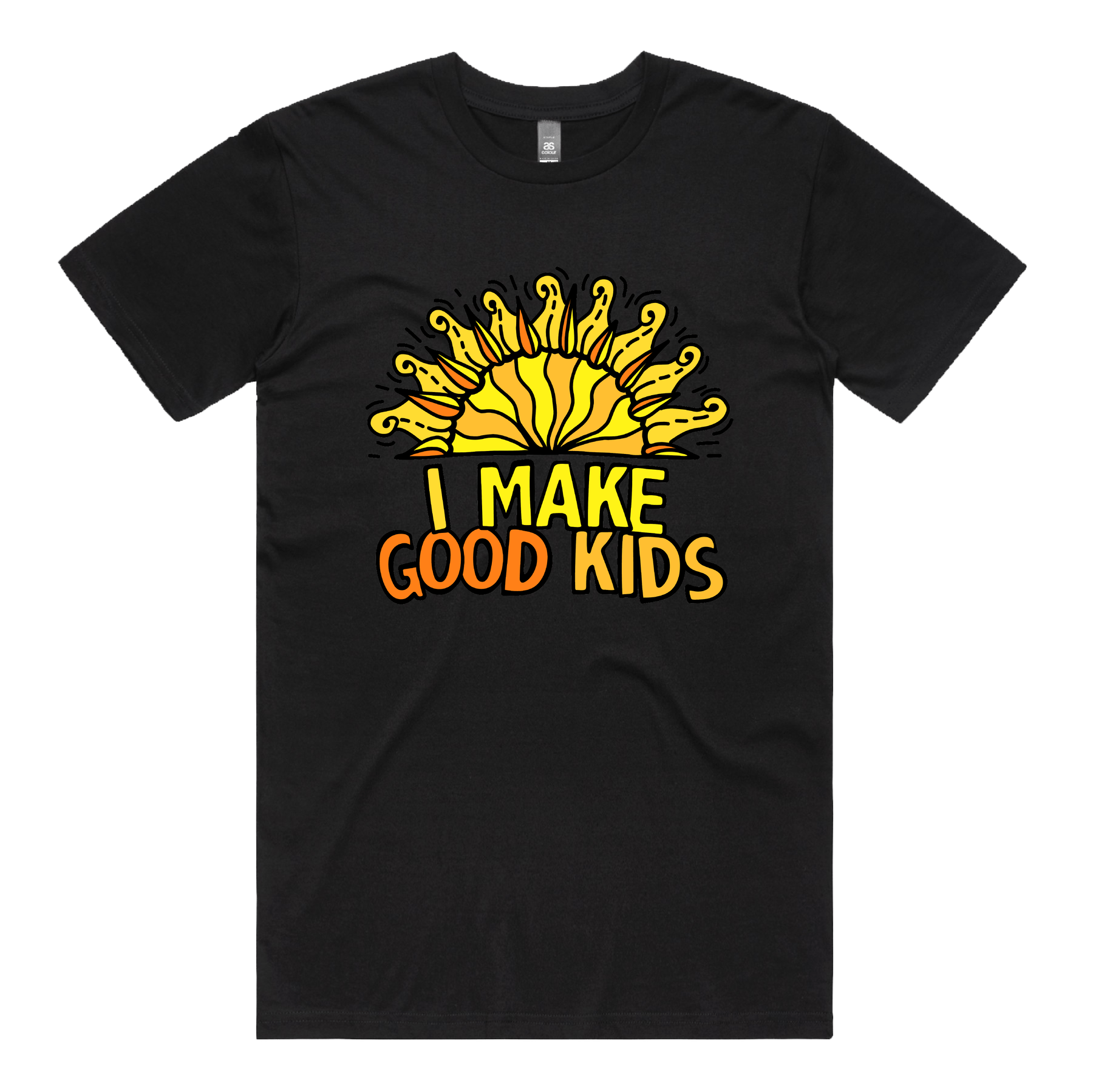 S / Black / Large Front Design I Make Good Kids 👩‍👧‍👦 - Men's T Shirt