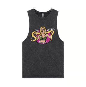 S / Black / Large Front Design It's Britney 🐍 - Tank