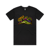 S / Black / Large Front Design Jabba The Slut ⛓️ - Men's T Shirt
