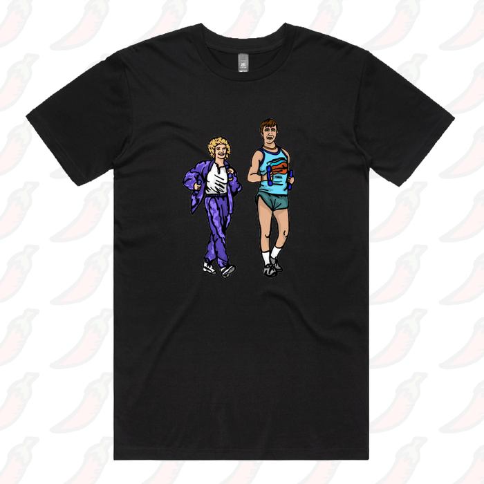 S / Black / Large Front Design Kath & Kel 🚶‍♀️🚶‍♂️ - Men's T Shirt