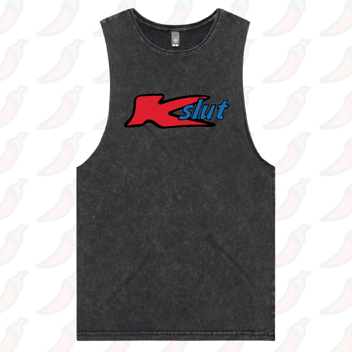 S / Black / Large Front Design Klut 🛍️ - Tank