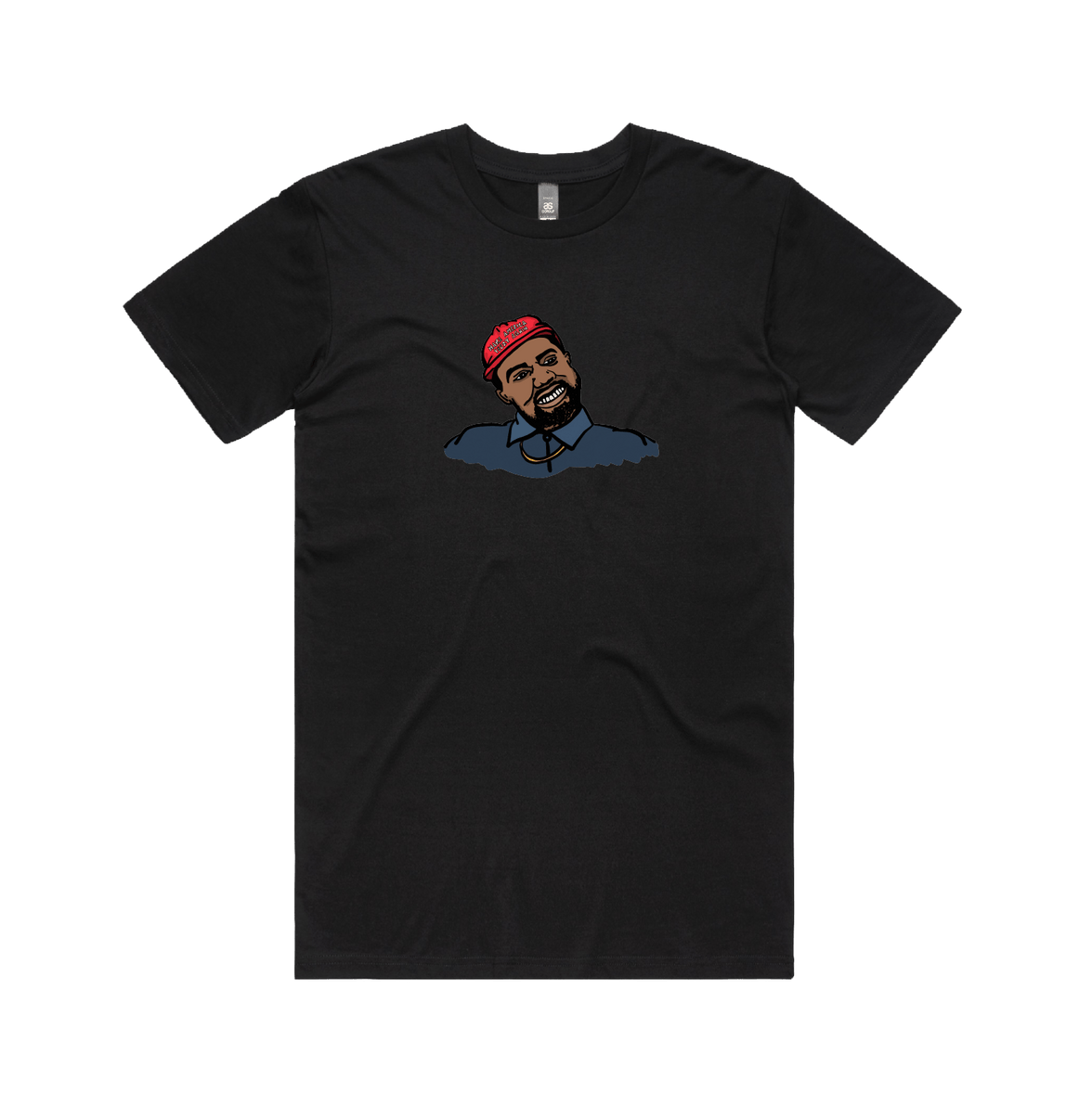 S / Black / Large Front Design Make America Yeezy Again 🦅 - Men's T Shirt