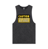 S / Black / Large Front Design May Contain Alcohol 🍺 - Tank