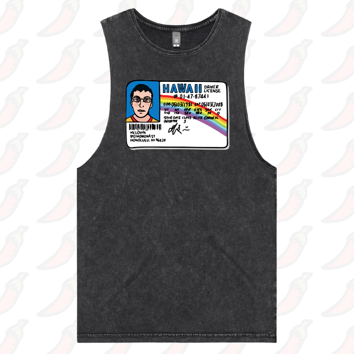 S / Black / Large Front Design McLovin 🤓🌈 – Tank