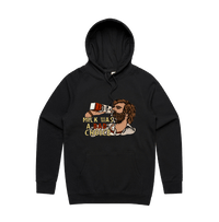 S / Black / Large Front Design Milk Was A Bad Choice 🥛 - Unisex Hoodie