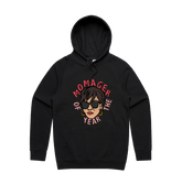 S / Black / Large Front Design Momager 🕶️ - Unisex Hoodie