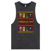 S / Black / Large Front Design Most Wonderful Time For A Beer 🎁🍻 – Tank