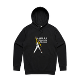 S / Black / Large Front Design Mummaaaaa 🎙️ - Unisex Hoodie