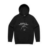 S / Black / Large Front Design Mummy's Fidget Spinner 🍷 - Unisex Hoodie