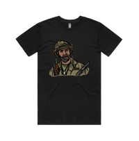 S / Black / Large Front Design Never Go Full Retard 💥 - Men's T Shirt