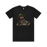 S / Black / Large Front Design Never Go Full Retard 💥 - Men's T Shirt