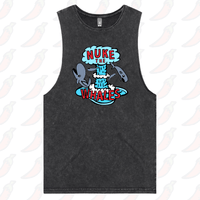 S / Black / Large Front Design Nuke The Whales 💣🐳 – Tank