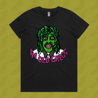 S / Black / Large Front Design Old Gregg 🧟‍♂️🛶 - Women's T Shirt