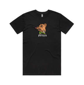 S / Black / Large Front Design Phteven Good Boy 🐶 - Men's T Shirt