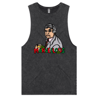 S / Black / Large Front Design Richie Marvellous 🏏 – Tank