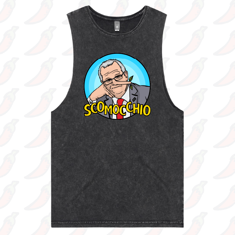 S / Black / Large Front Design Scomocchio 👃 – Tank