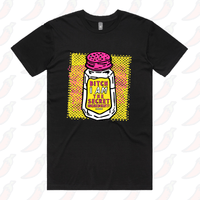 S / Black / Large Front Design Secret Ingredient 🧂 – Men's T Shirt