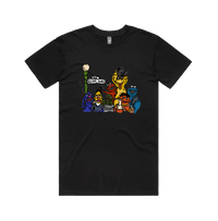 S / Black / Large Front Design Sesame Gang 🥴 - Men's T Shirt